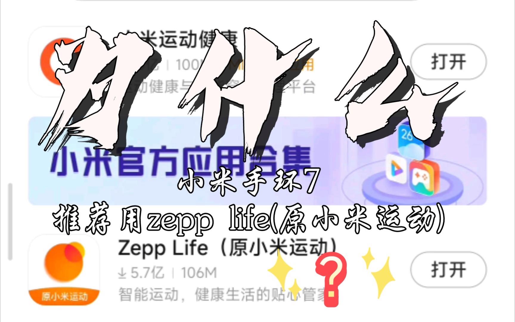 zepplife安卓版下载小米运动健康和zepplife哪个好用